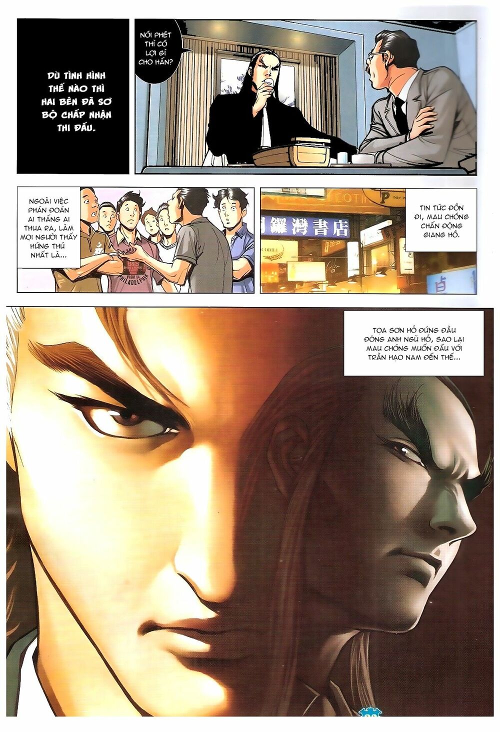 Người Trong Giang Hồ: Chapter 1808: Trần Hạo Nam vs Tọa Sơn Hổ