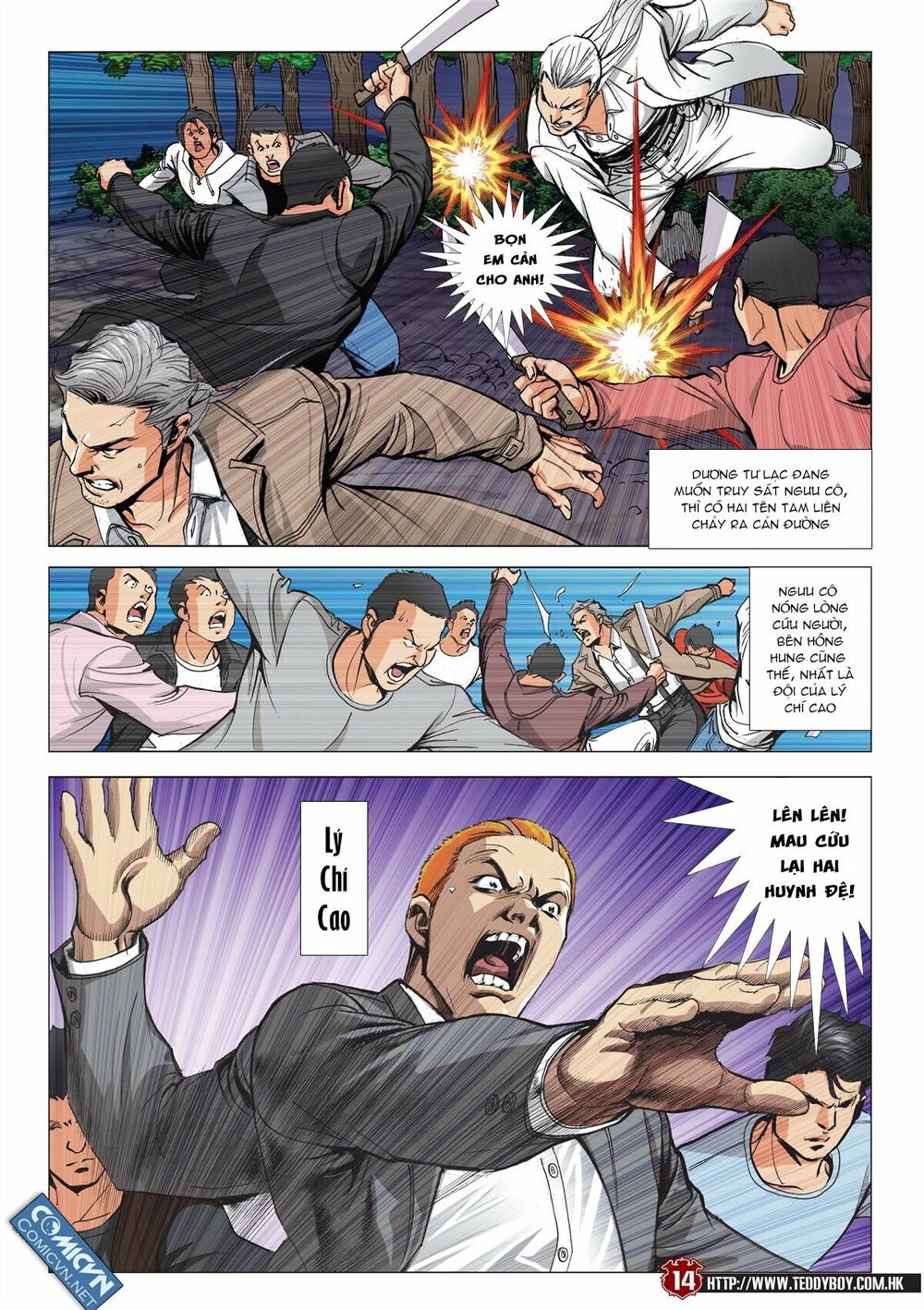 Người Trong Giang Hồ: Chapter 2098: Vì em mà chết
