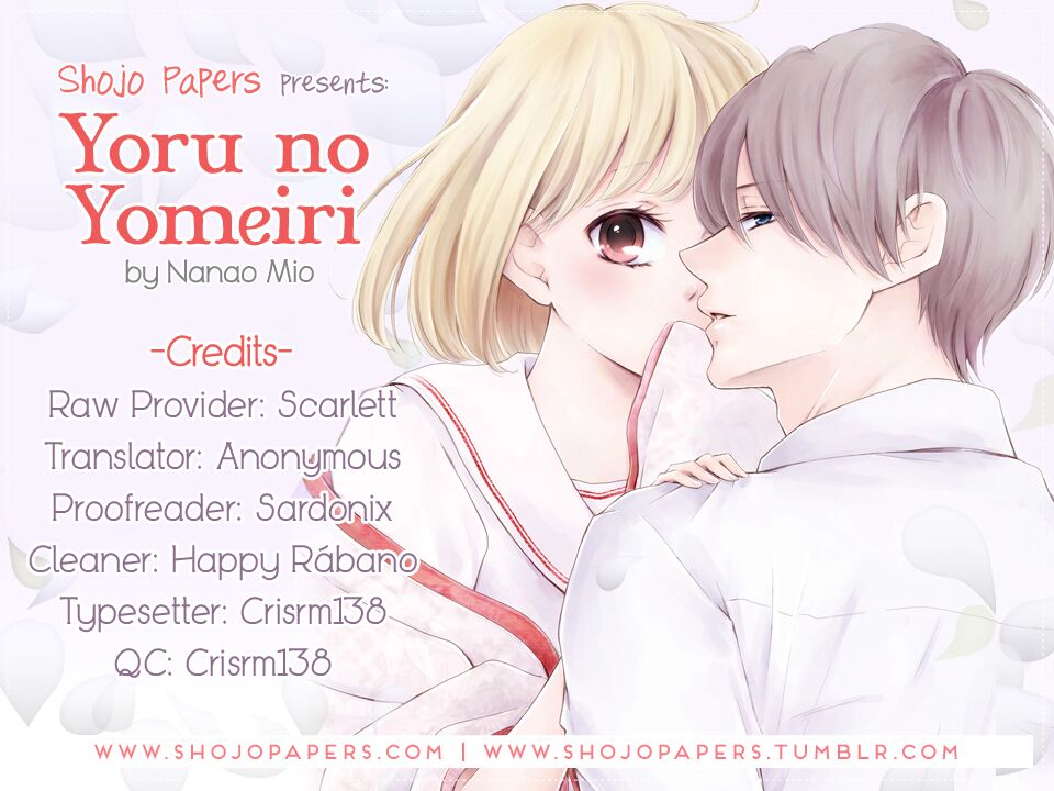Yoru No Yomeiri: Chapter 17