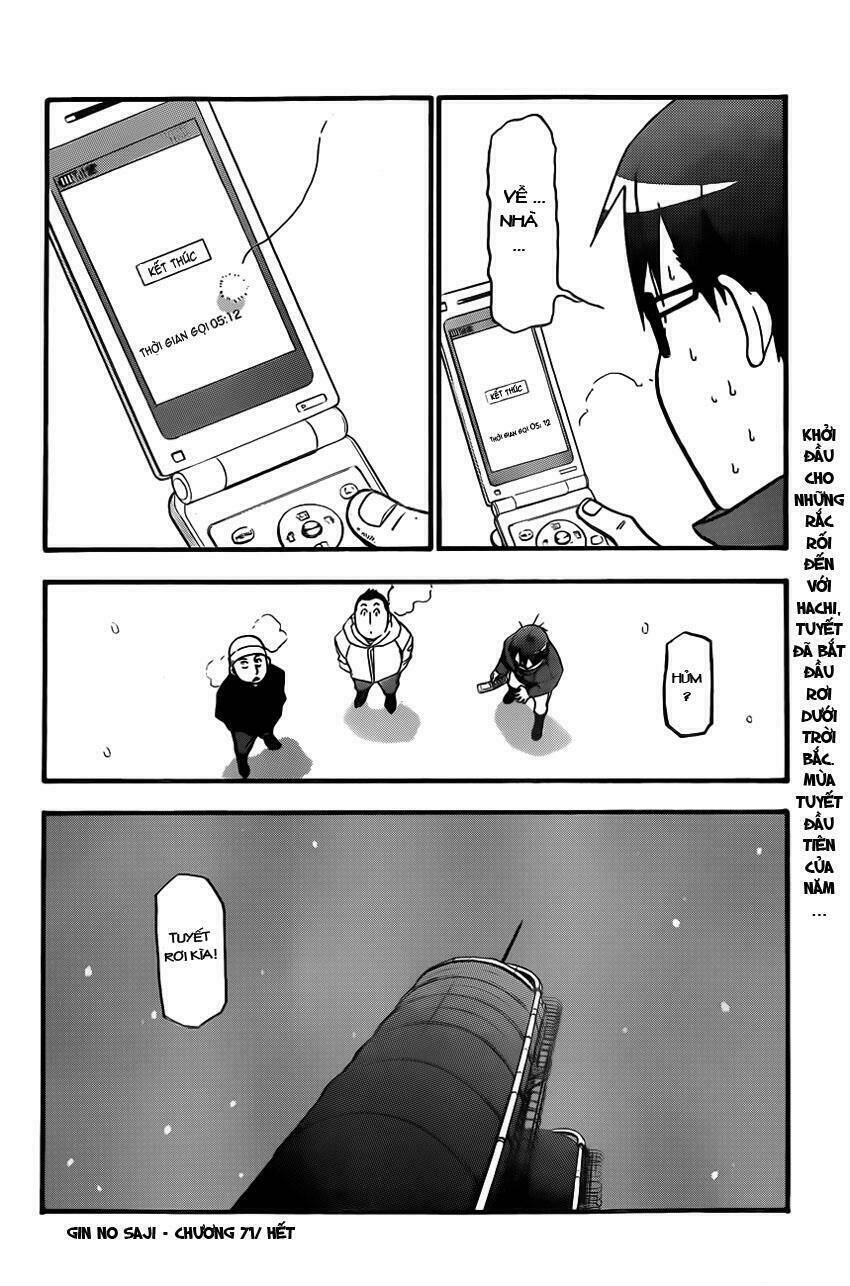 Gin No Saji: Chapter 71