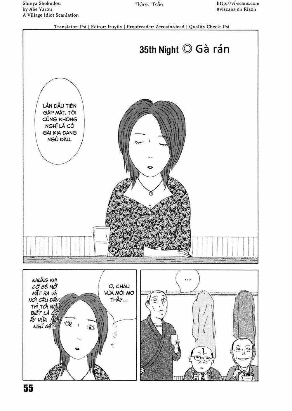 Quán Ăn Về Đêm: Chapter 35