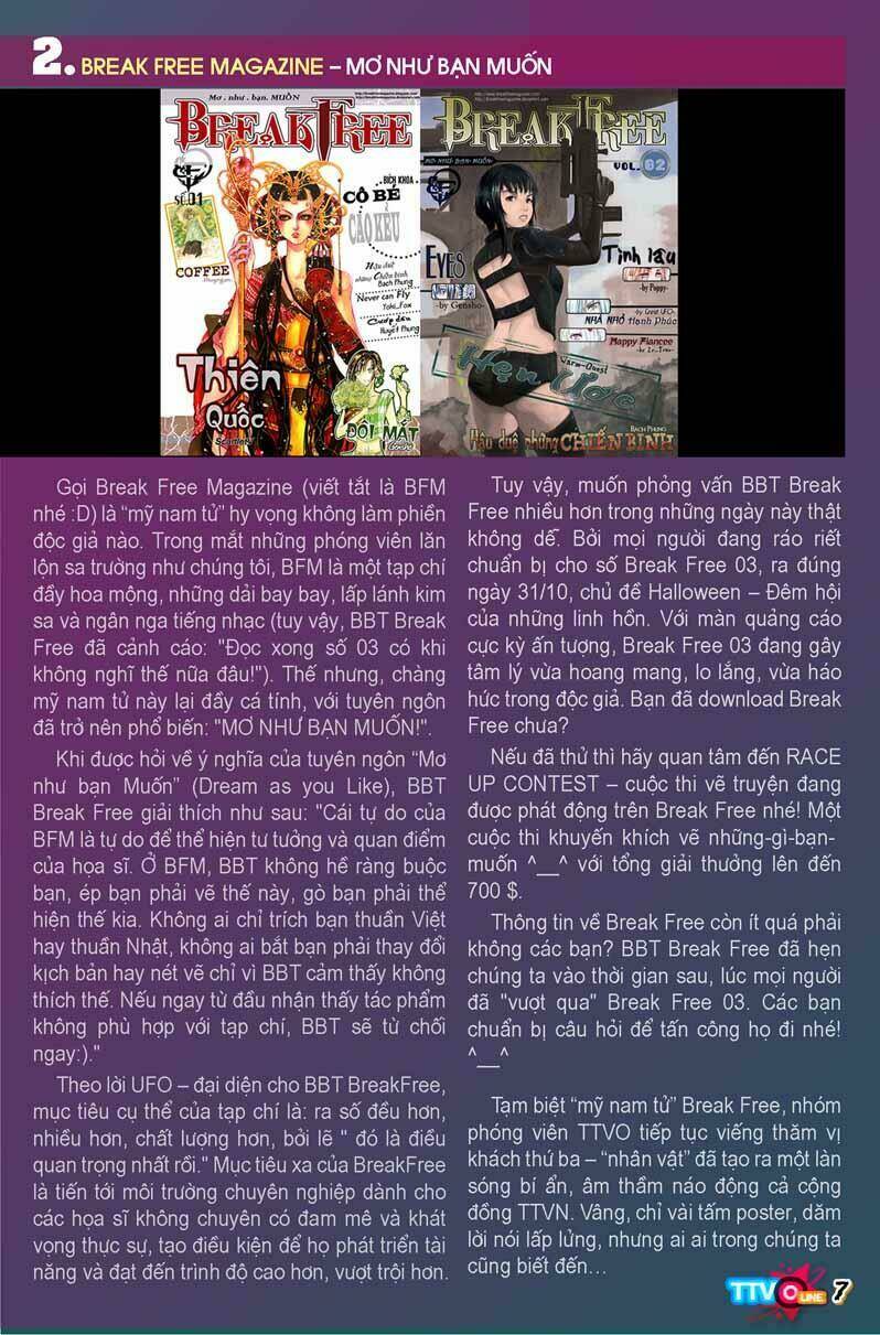 Tạp Chí Truyện Tranh Việt Nam Online - Ttvo: Chapter 3.1