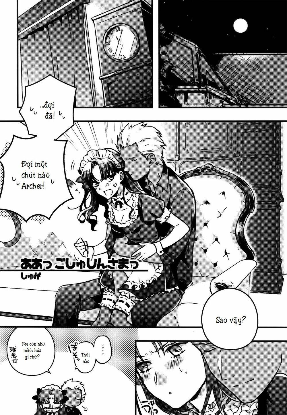 Chén thánh: Đêm Định Mệnh - Doujinshi Archer x Rin: Chapter 14