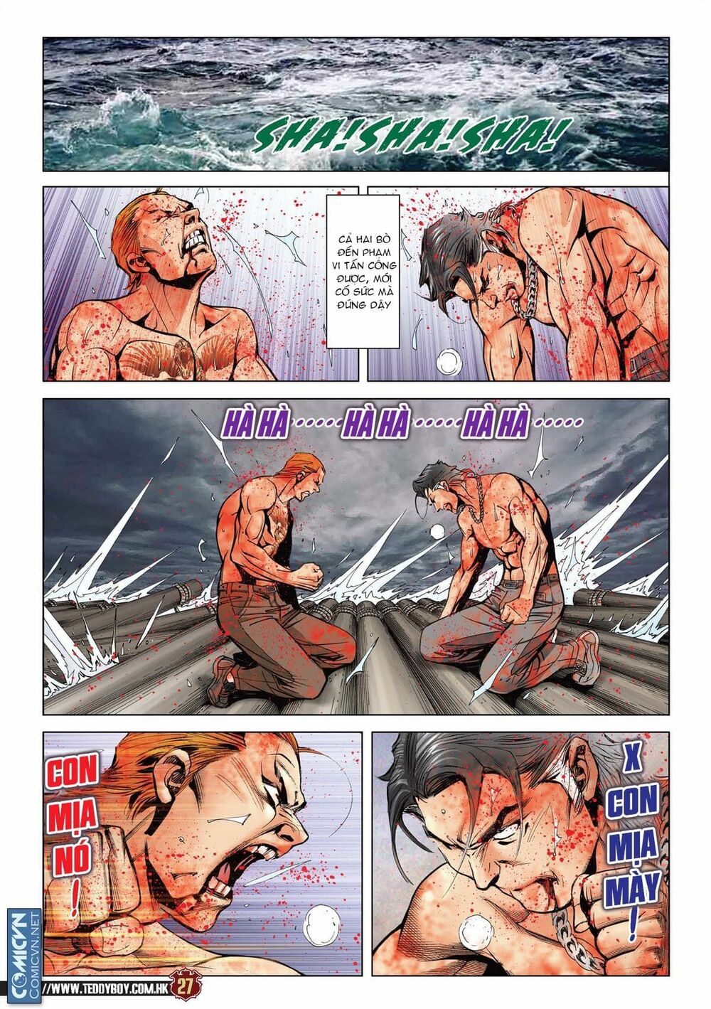 Người Trong Giang Hồ: Chapter 2173: Trần Hạo Nam vs Kim Tôn Quý 5