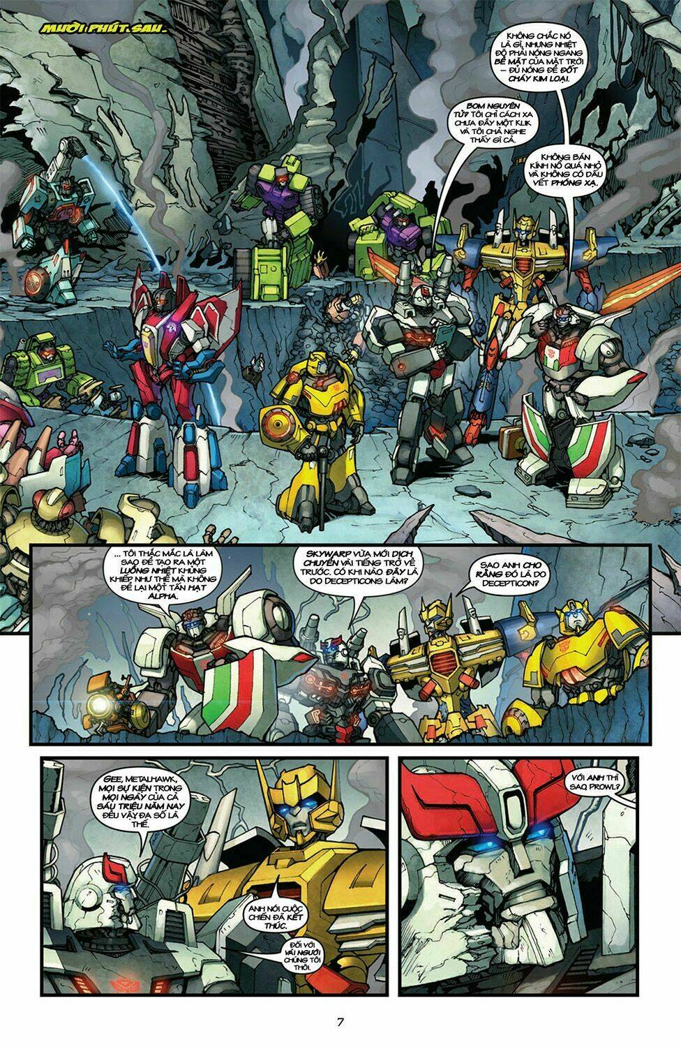 The Transformers: Robots In Disguise: Chapter 3