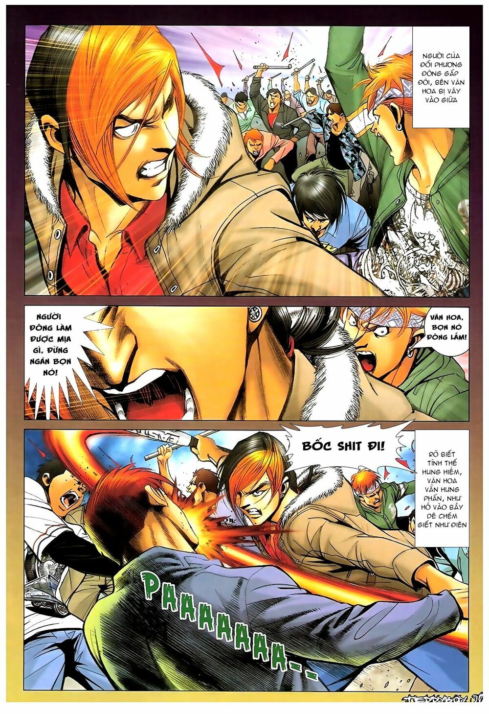 Người Trong Giang Hồ: Chapter 1374: Văn Hoa vs Thế Hiển