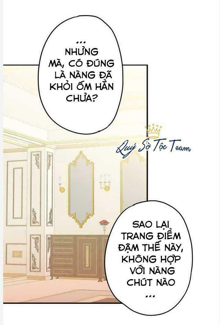 Tồn Tại Với Tư Cách Là Vợ Của Nam Chính: Chapter 37: Nàng đánh phấn dày thế
