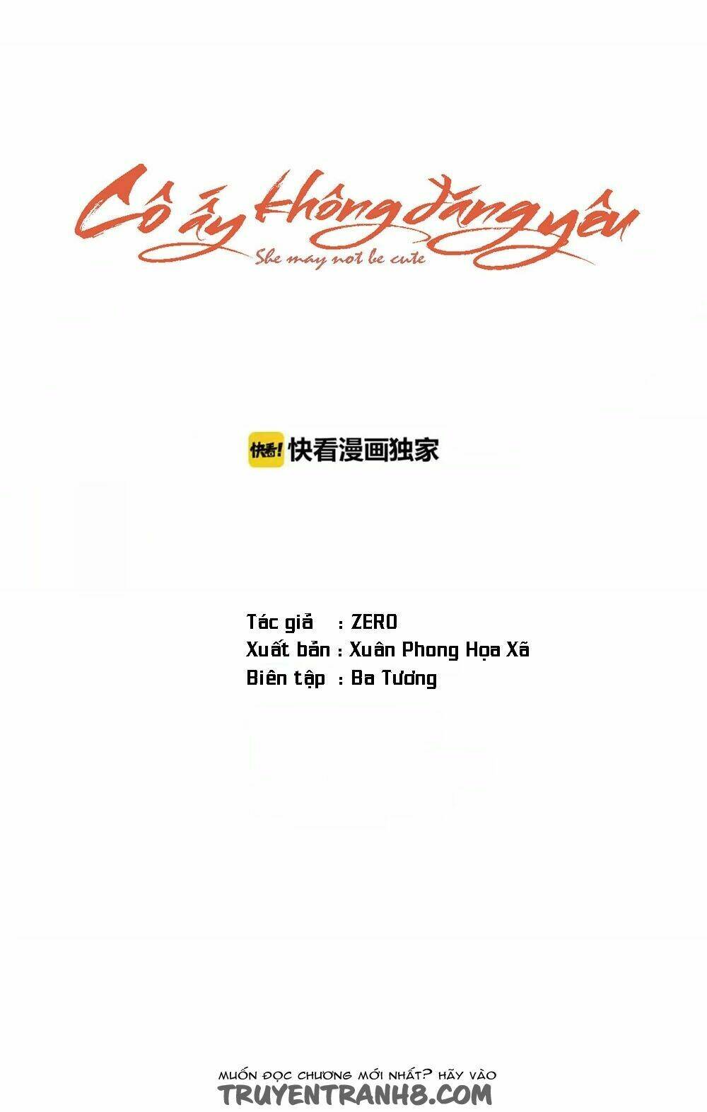 Cô Ấy Không Đáng Yêu: Chapter 7