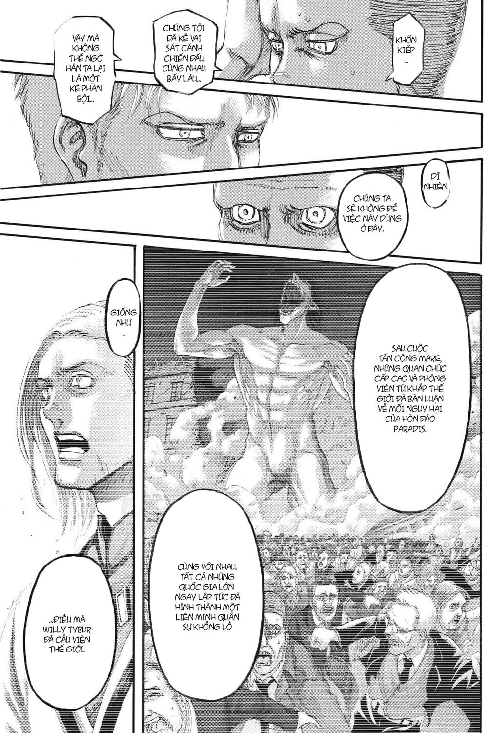 Đại Chiến Người Khổng Lồ: Chapter 108