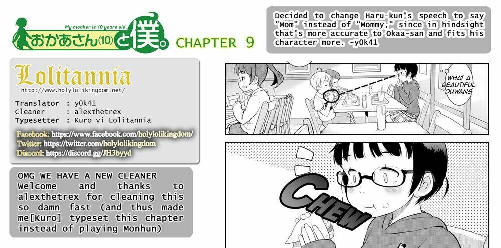 My Mother Is 10 Years Old: Chapter 9