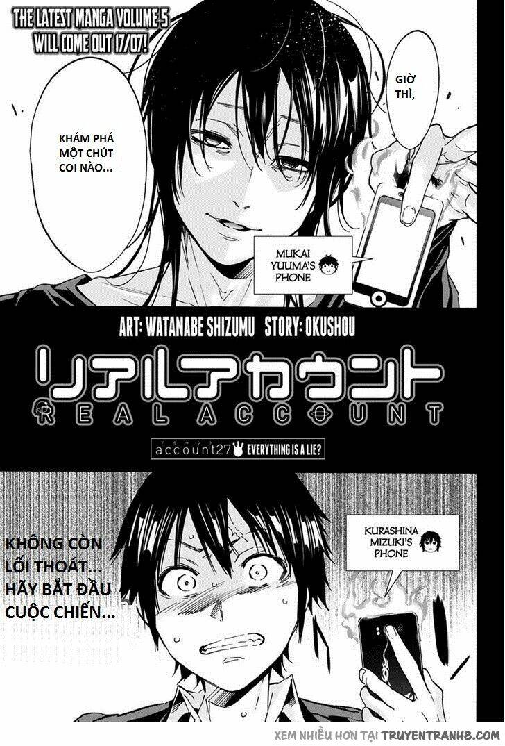 Real Account Ii: Chapter 27