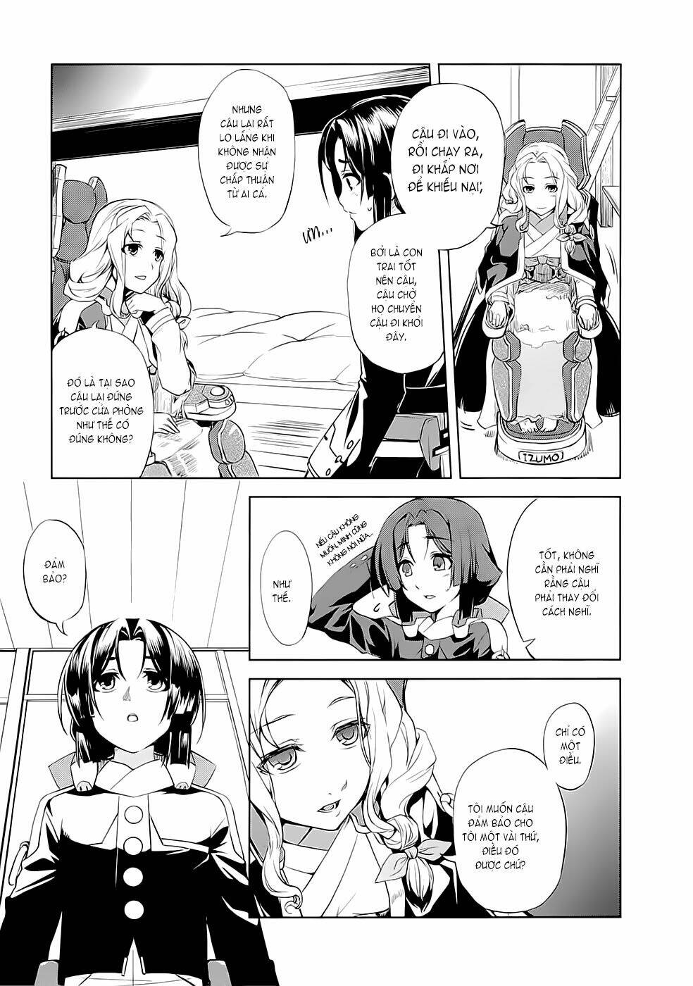 Kyoukai Senjou No Horizon: Chapter 5