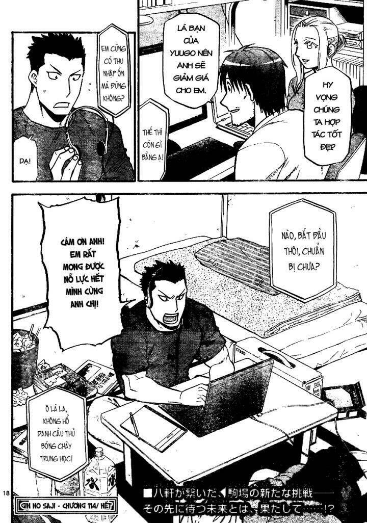 Gin No Saji: Chapter 114