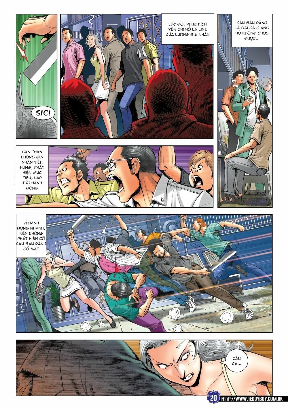 Người Trong Giang Hồ: Chapter 1726: Chó sói đứng sau