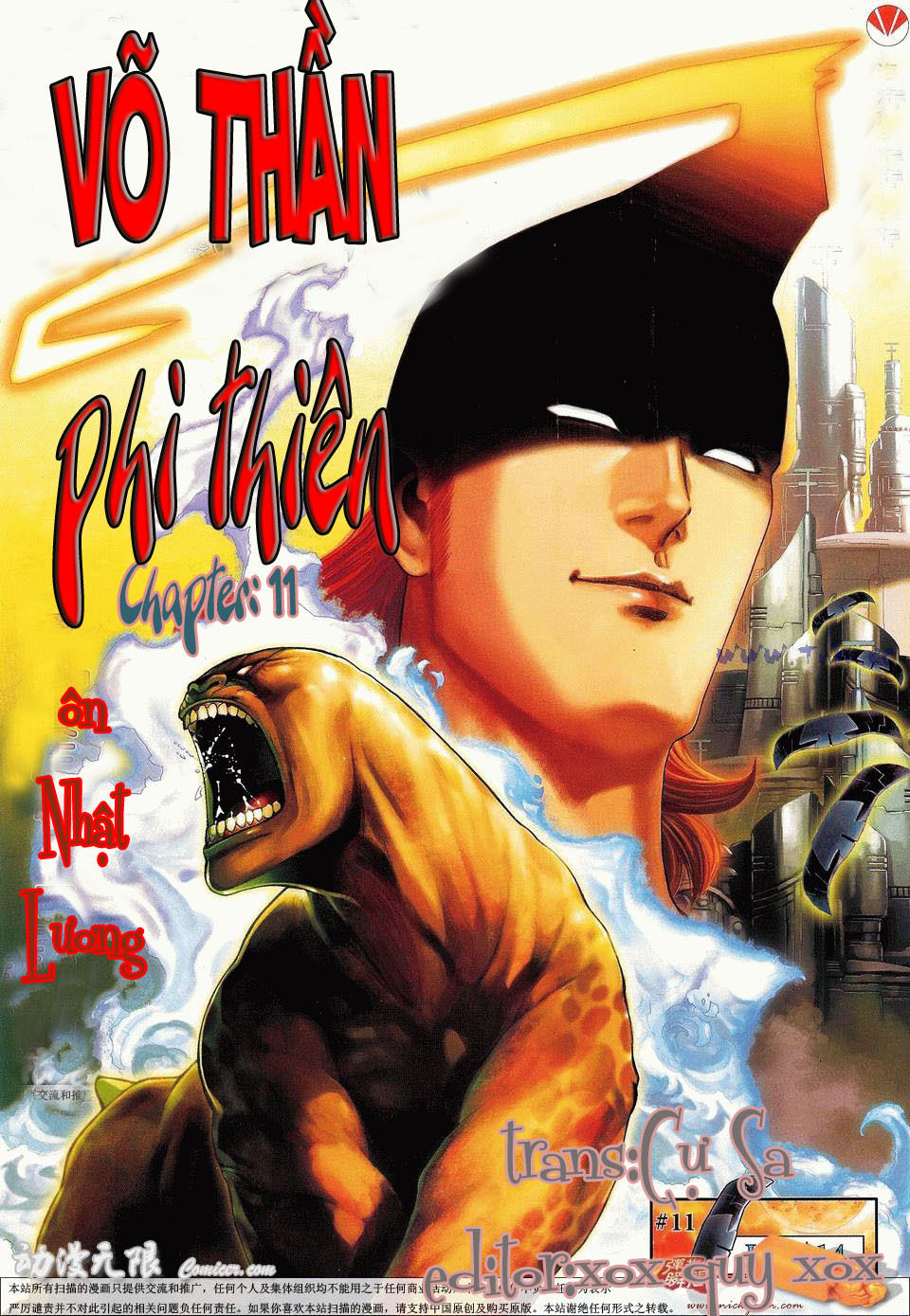 Võ Thần Phi Thiên: Chapter 11