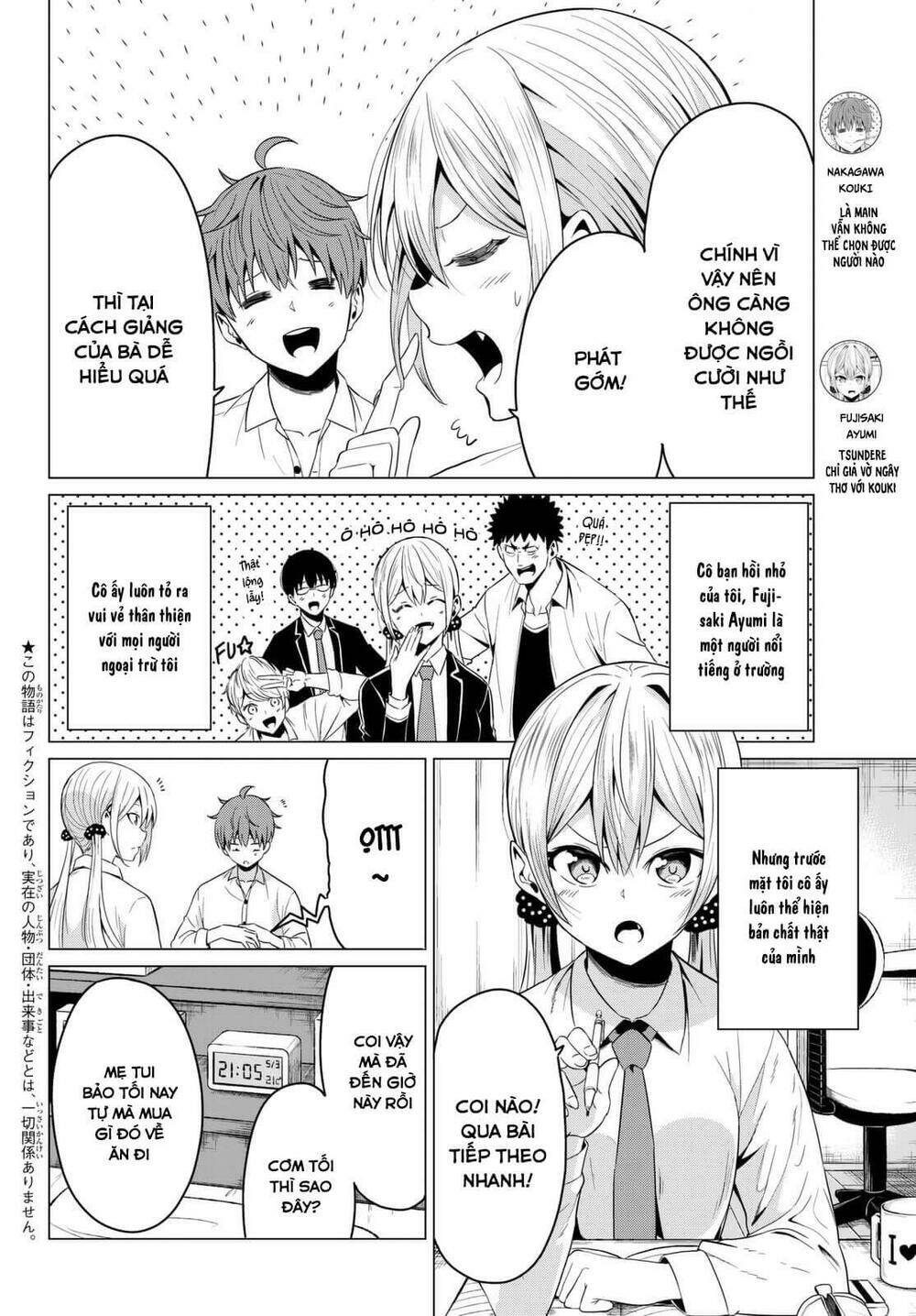 Sekai Ka Kanojo Ka Erabenai: Chapter 9.5