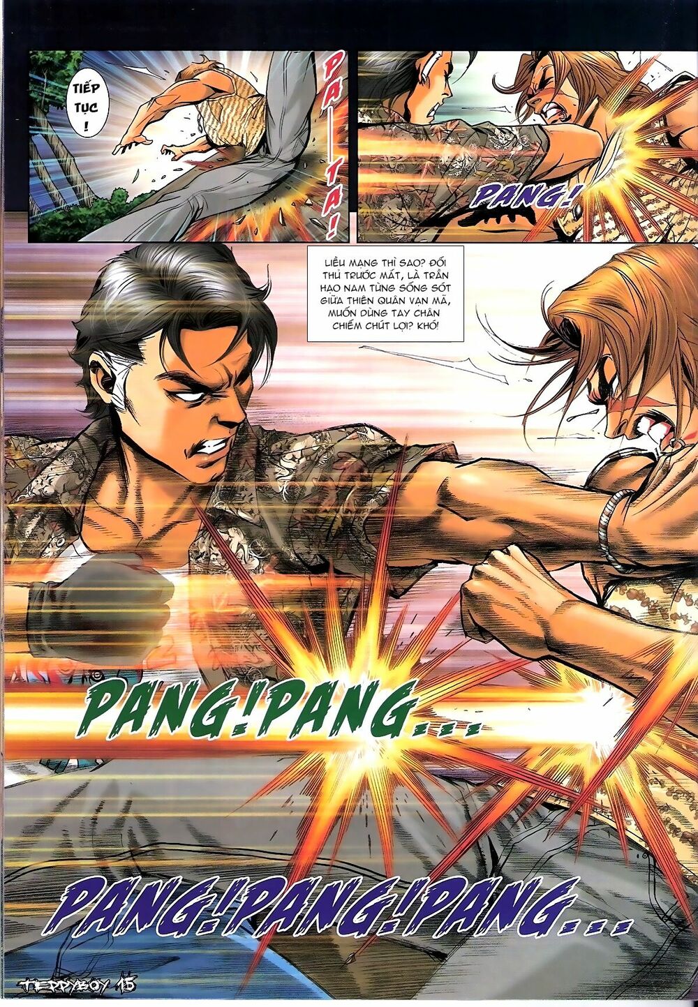 Người Trong Giang Hồ: Chapter 1336: Sát cánh cùng lên