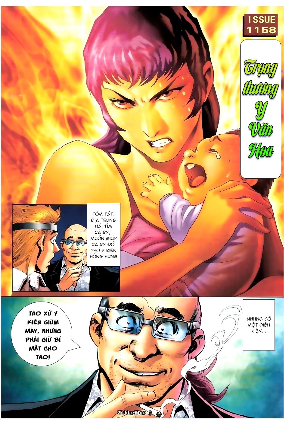 Người Trong Giang Hồ: Chapter 1158: Trọng thương Y Văn Hoa