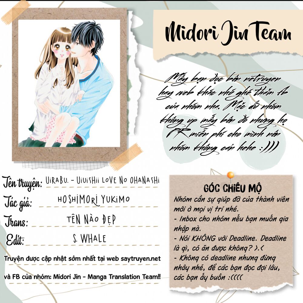 Uirabu – Uiuishii Love No Ohanashi: Chapter 23