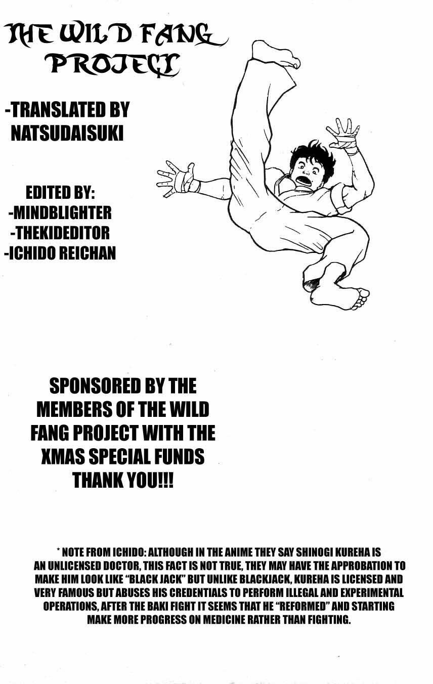 Grappler Baki: Chapter 72