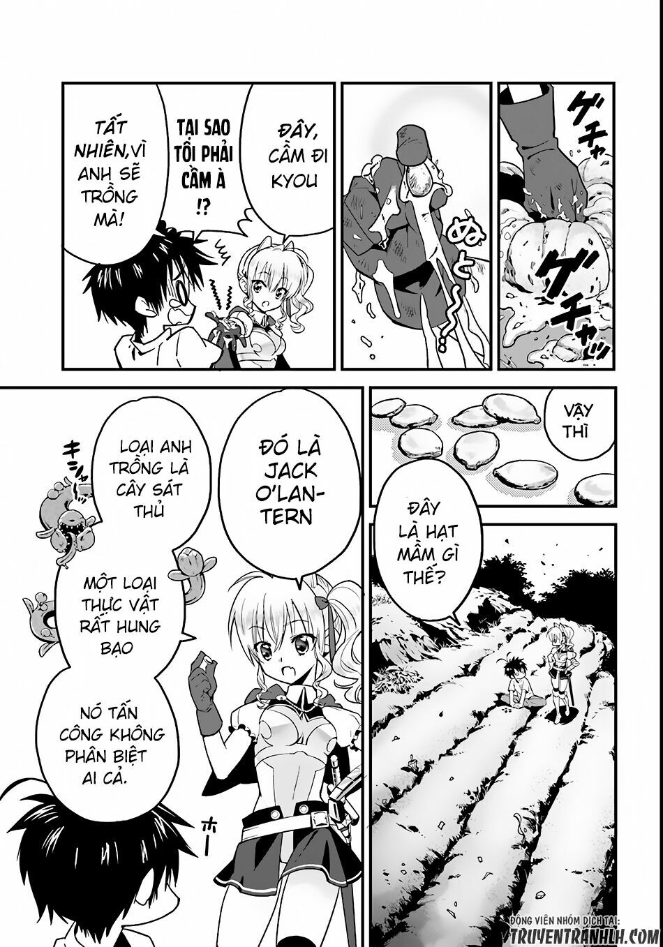 Isekai desu ga Mamono Saibai shiteimasu: Chapter 1
