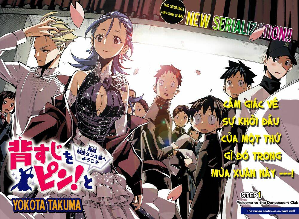Seshiji O Pin! To - Shikakou Kyougi Dance-Bu E Youkoso: Chapter 1
