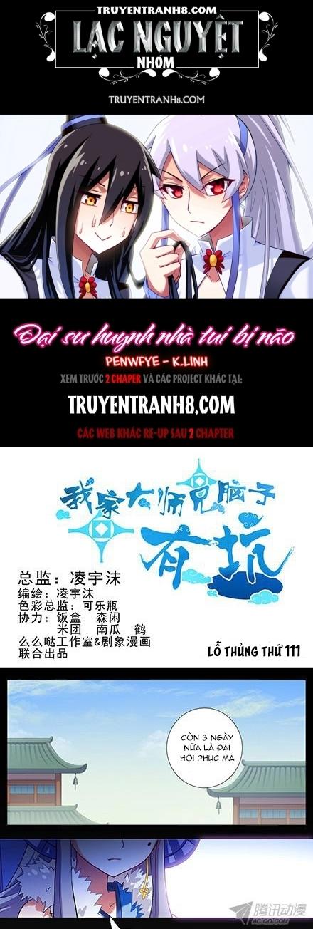 Đầu Óc Đại Sư Huynh Của Ta Rất Đen Tối: Chapter 111
