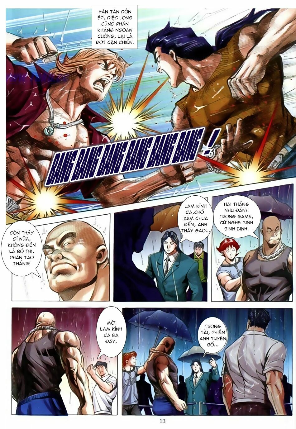 Người Trong Giang Hồ: Chapter 597: Trận chiến tắm máu