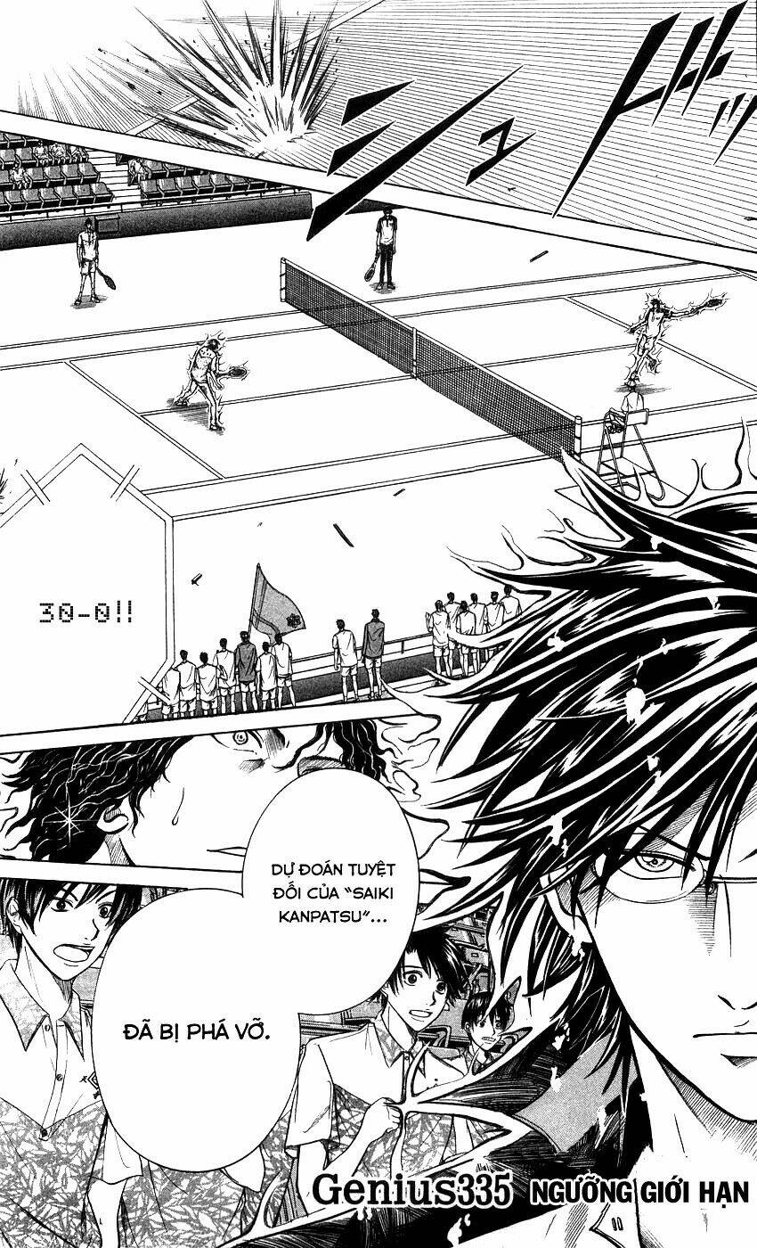 Hoàng Tử Tennis: Chapter 335