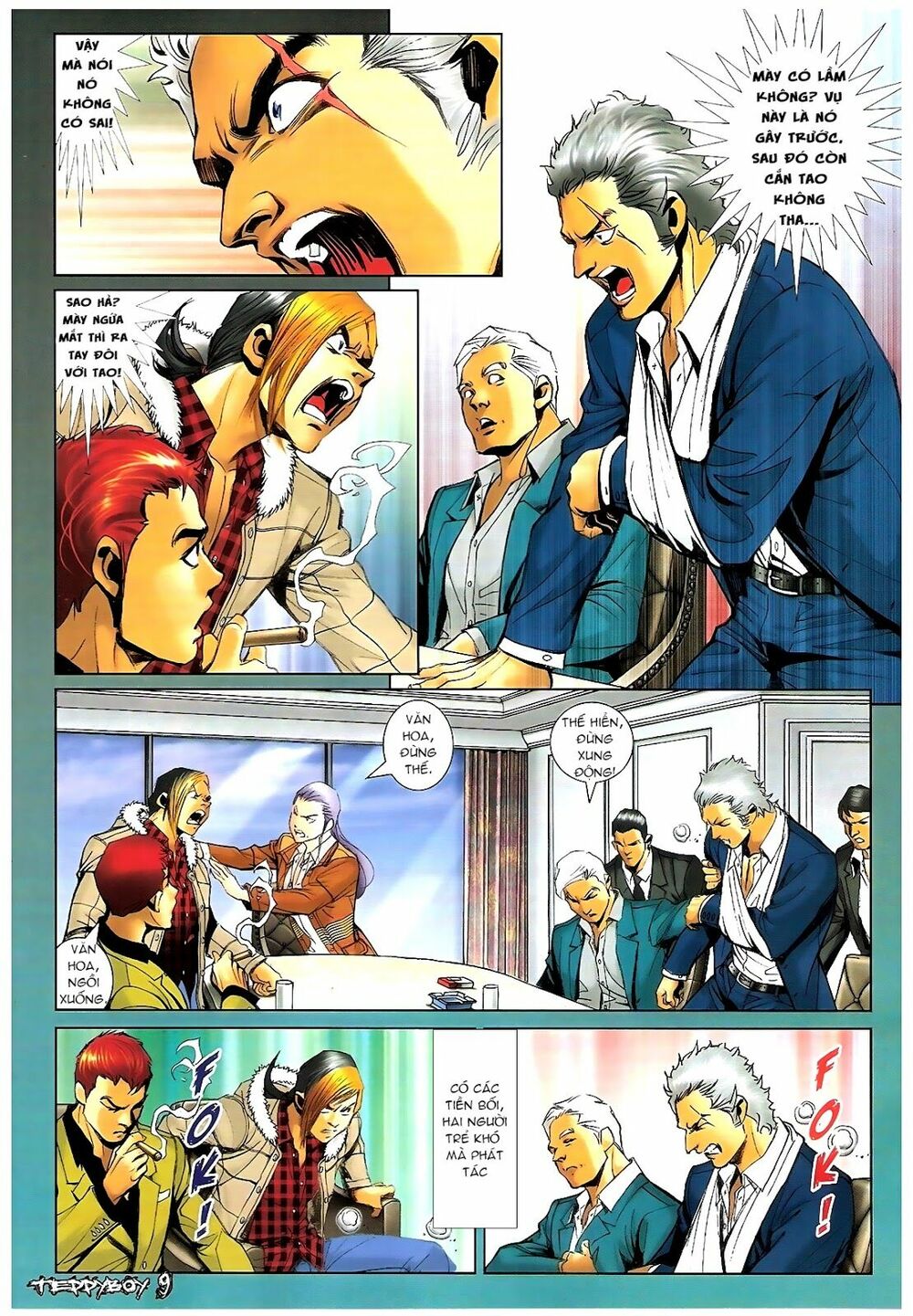 Người Trong Giang Hồ: Chapter 1384: Ai cũng mưu mô