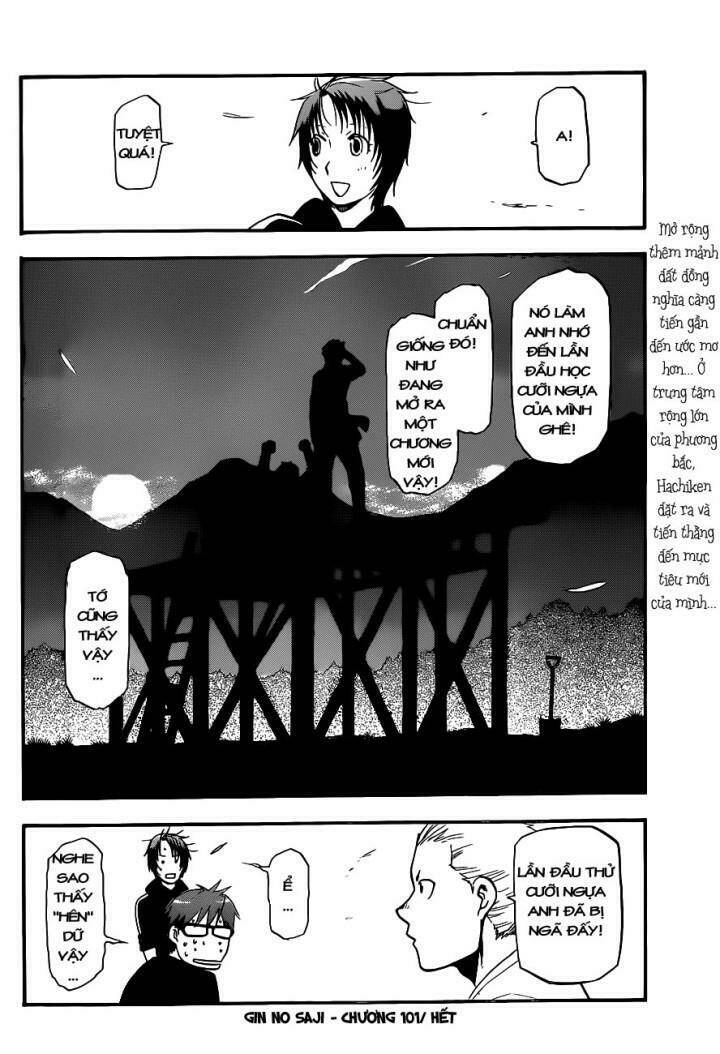 Gin No Saji: Chapter 101