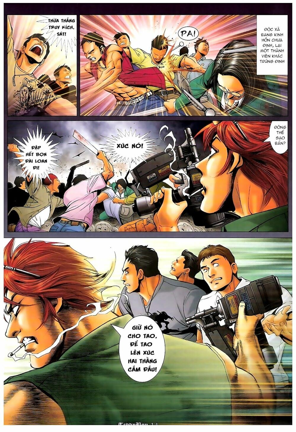 Người Trong Giang Hồ: Chapter 1188: Tái chiến Độc Xà Bang