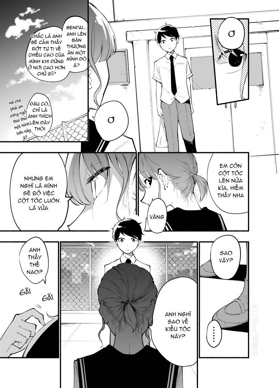 Koushinchou No Kouhai (♀) To Teishinchou No Senpai (♂) Ga Renai Ni Hatten Suru Made: Chapter 19