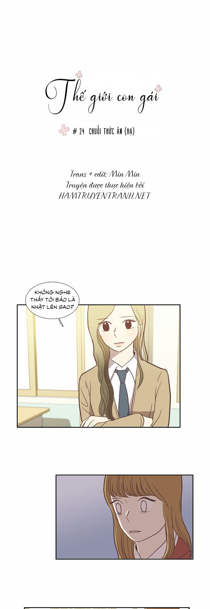 Thế Giới Con Gái: Chapter 24