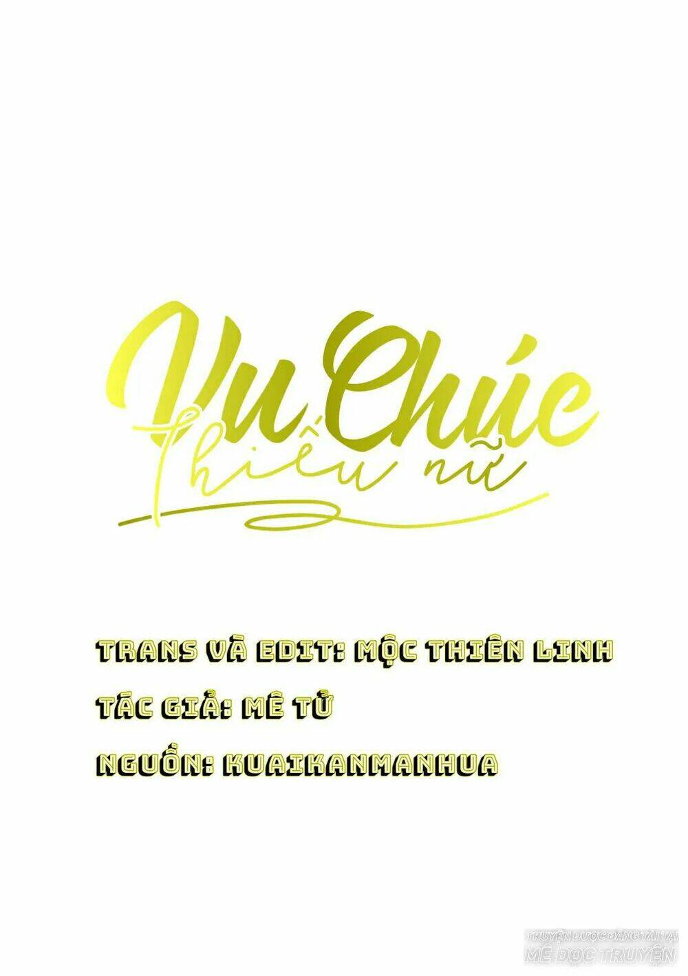 Vu Chúc Thiếu Nữ: Chapter 15.2