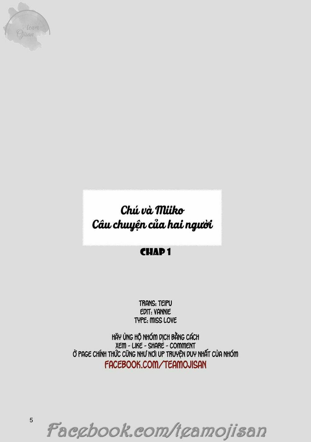 Câu Chuyện Của Miiko: Chapter 3