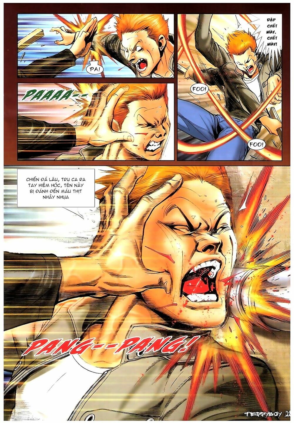 Người Trong Giang Hồ: Chapter 1375: Trụ Ca ra trại