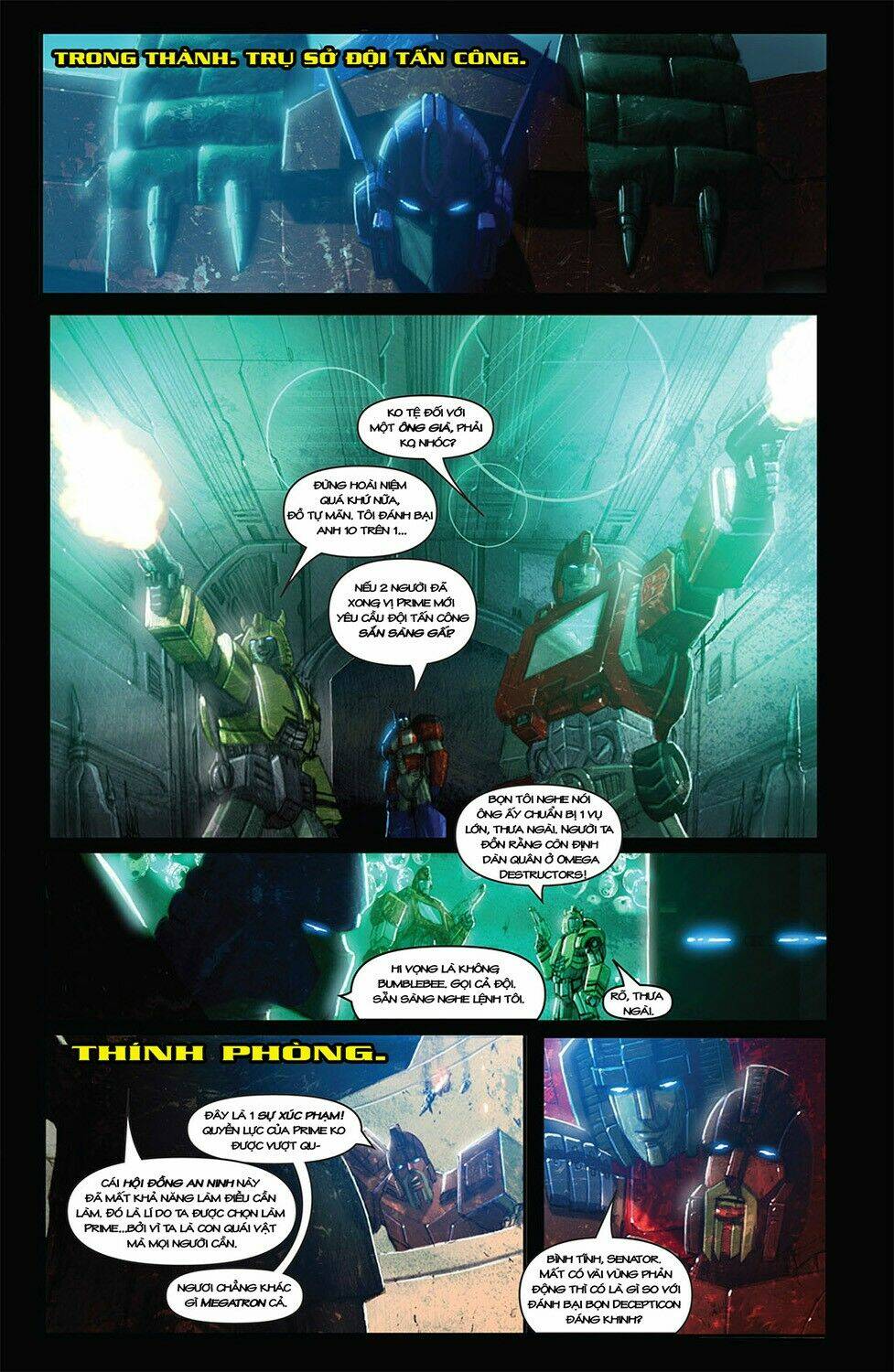 The Tranformers - Autocracy: Chapter 2