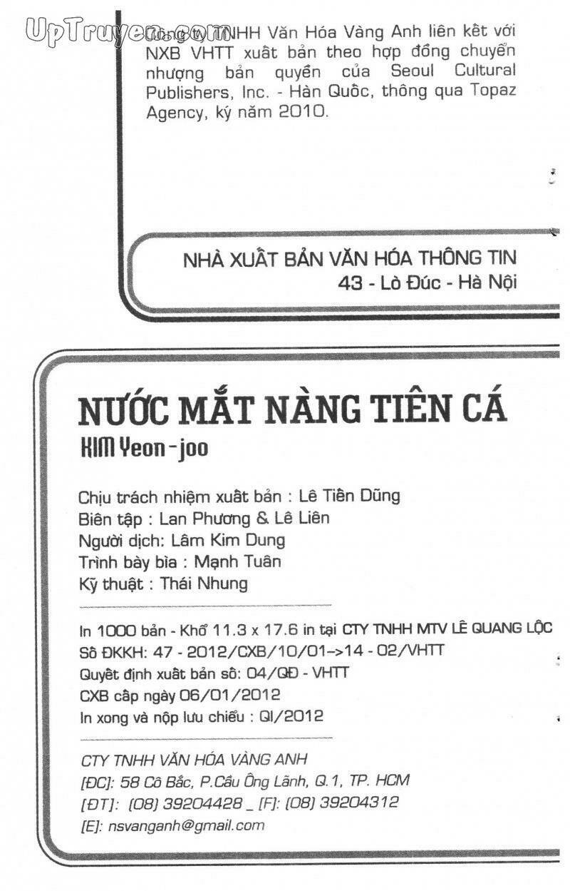 Nước Mắt Nàng Tiên Cá: Chapter 3