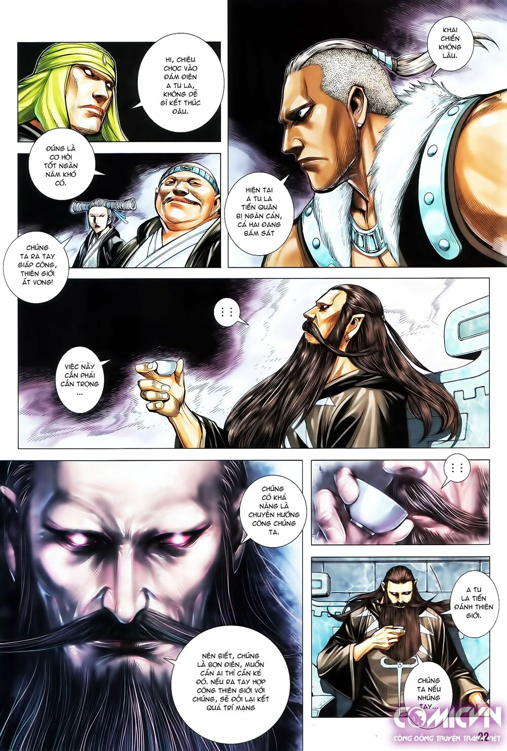Tây Du: Chapter 114: Tu La Ma Đao đấu Thiên Thủ Chiến Trận