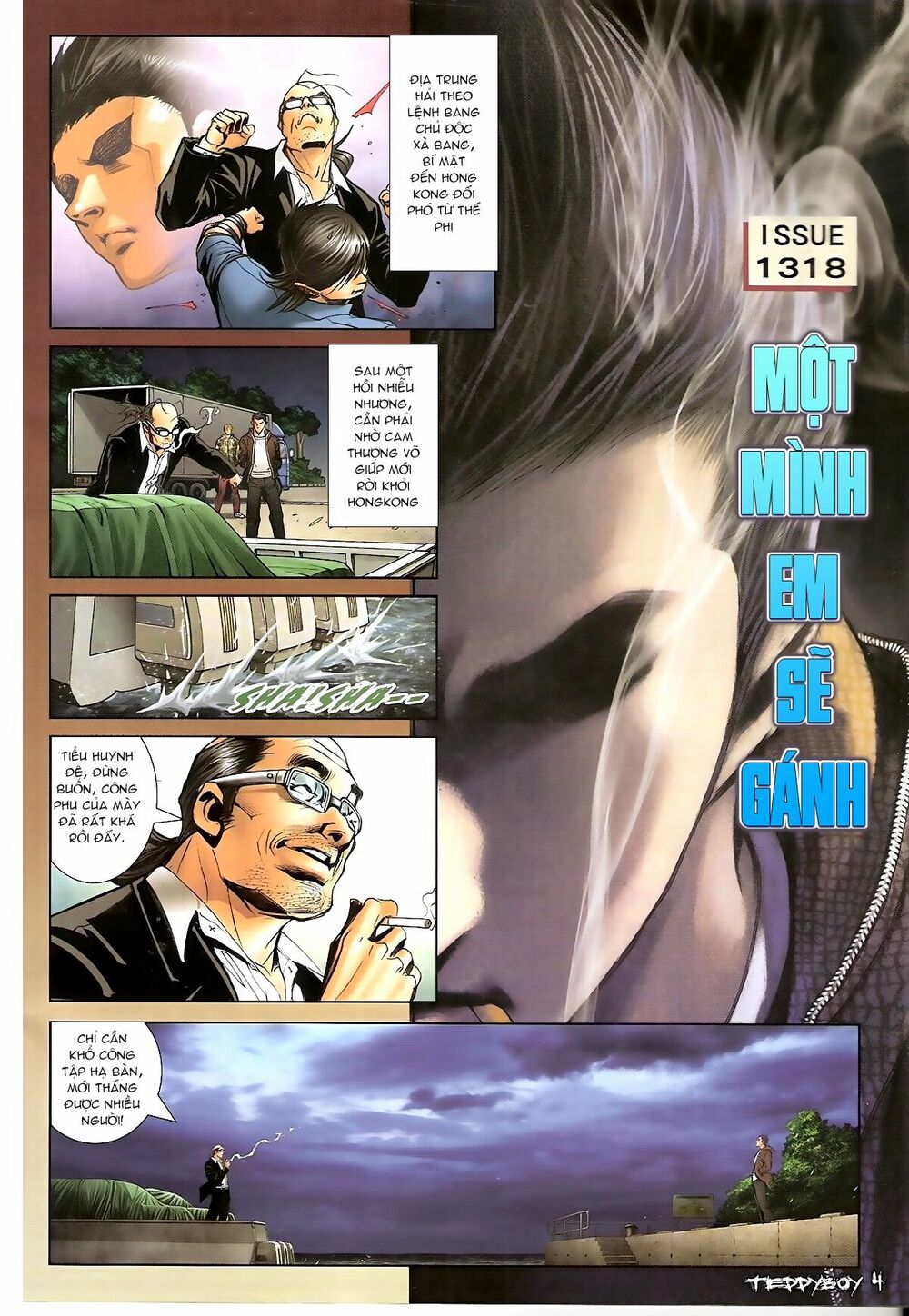 Người Trong Giang Hồ: Chapter 1318: Một mình gánh chịu