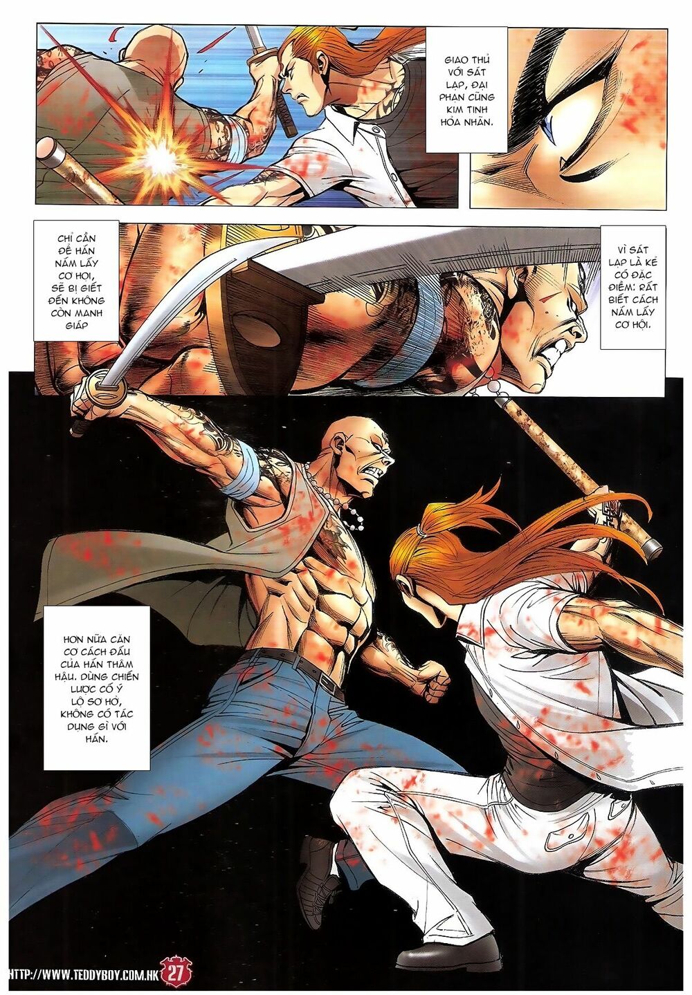 Người Trong Giang Hồ: Chapter 1840: Đại Phi ác chiến Kim Tôn Quý