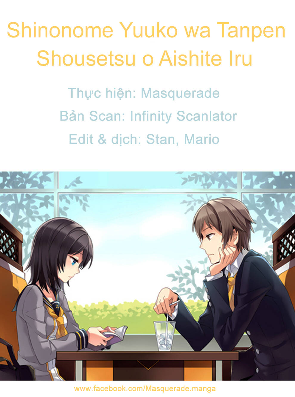 Shinonome Yuuko Wa Tanpen Shousetsu O Aishite Iru: Chapter 9