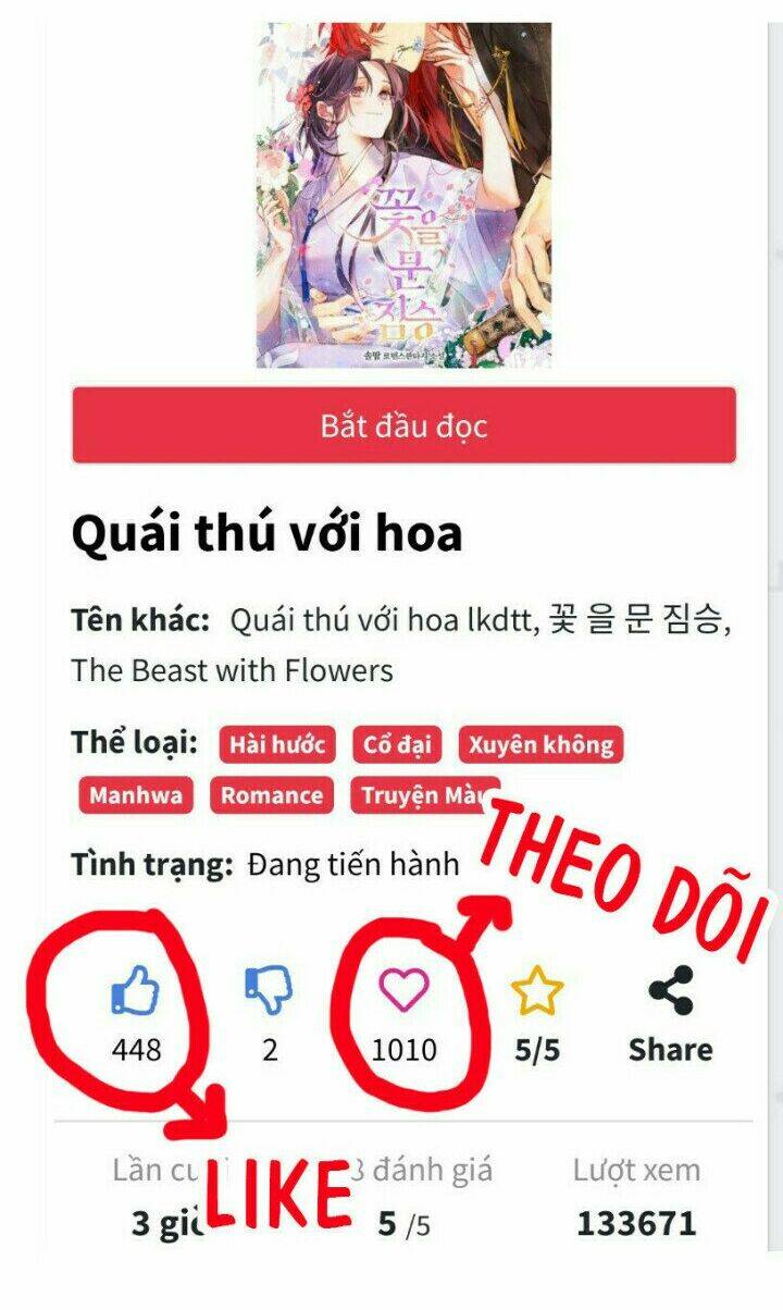 Quái Thú Với Hoa: Chapter 28
