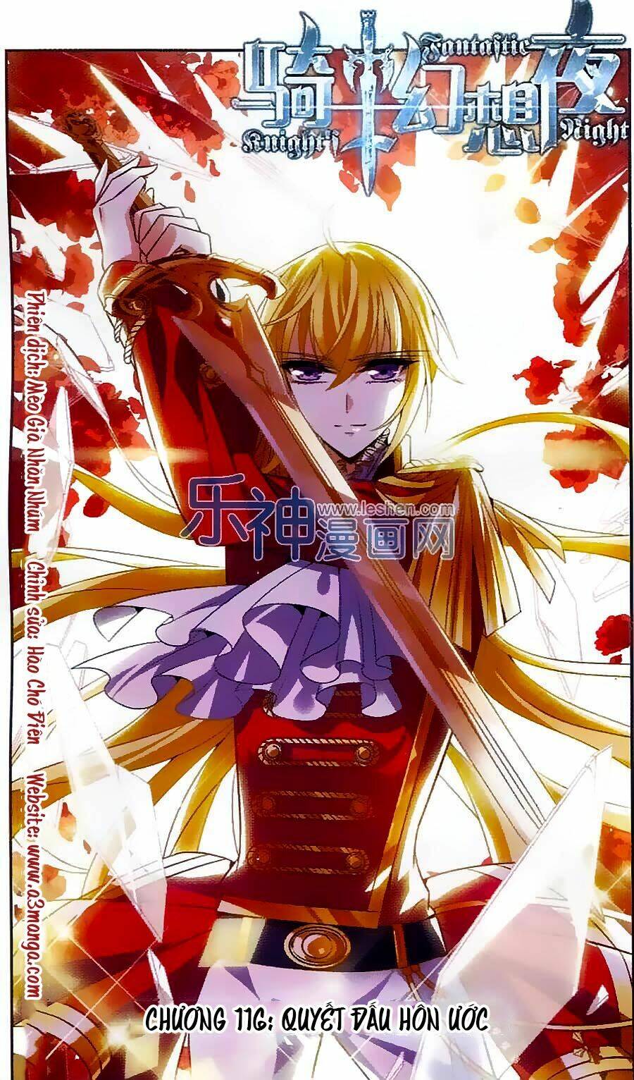 Kỵ Sĩ Hoang Tưởng Dạ: Chapter 116
