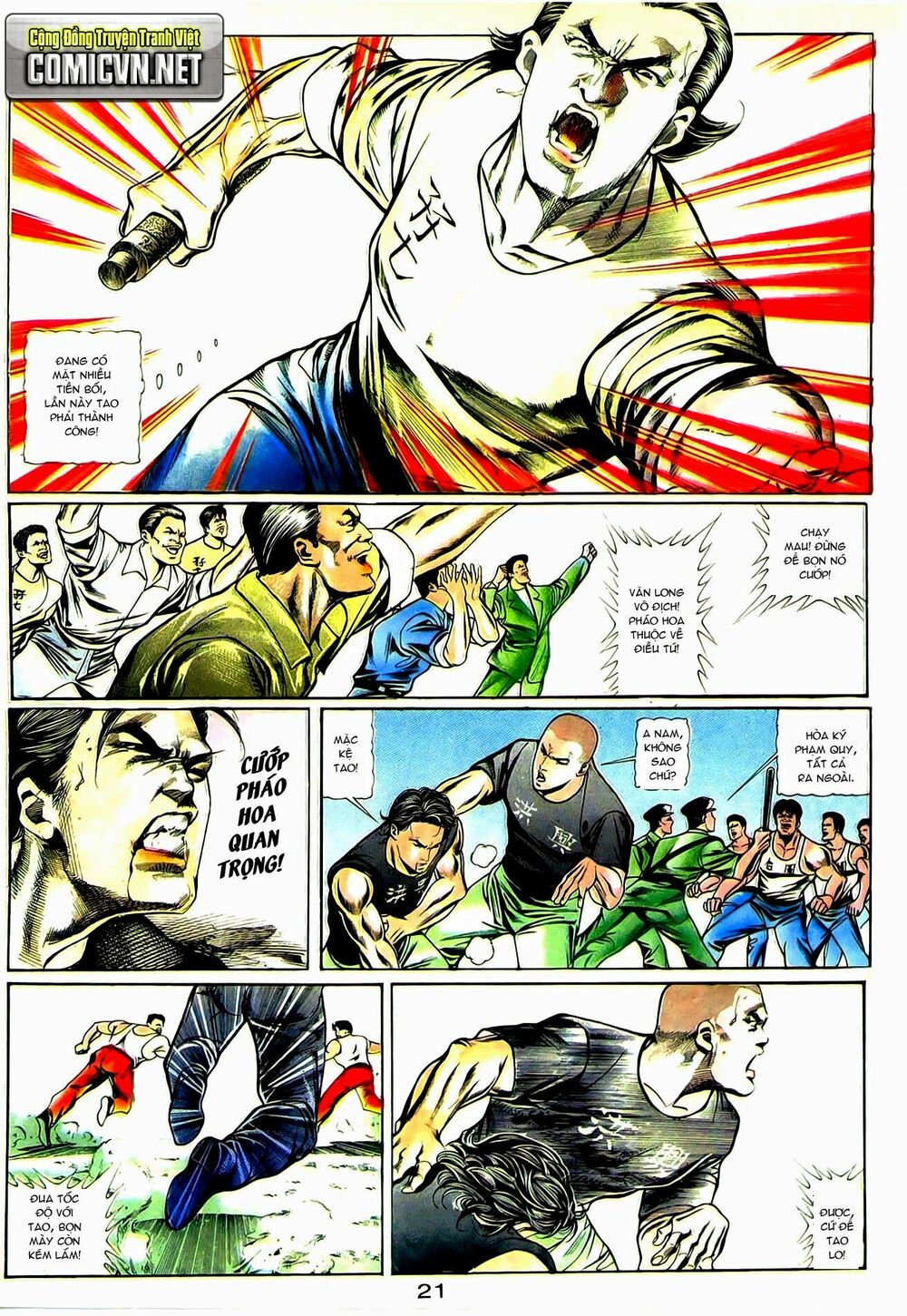 Người Trong Giang Hồ: Chapter 19: So cao với trời