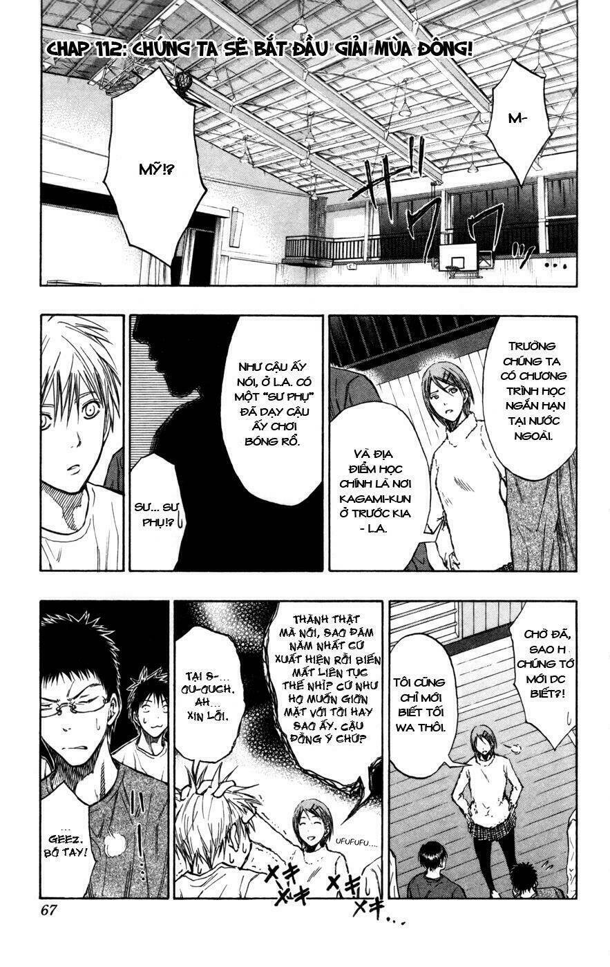 Vua Bóng Rổ Kuroko: Chapter 112