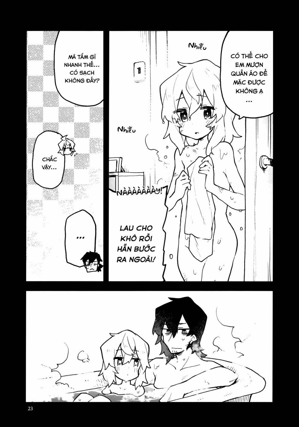 The Story Of A Terrifying Hitman And A Little Girl: Chapter 3.5