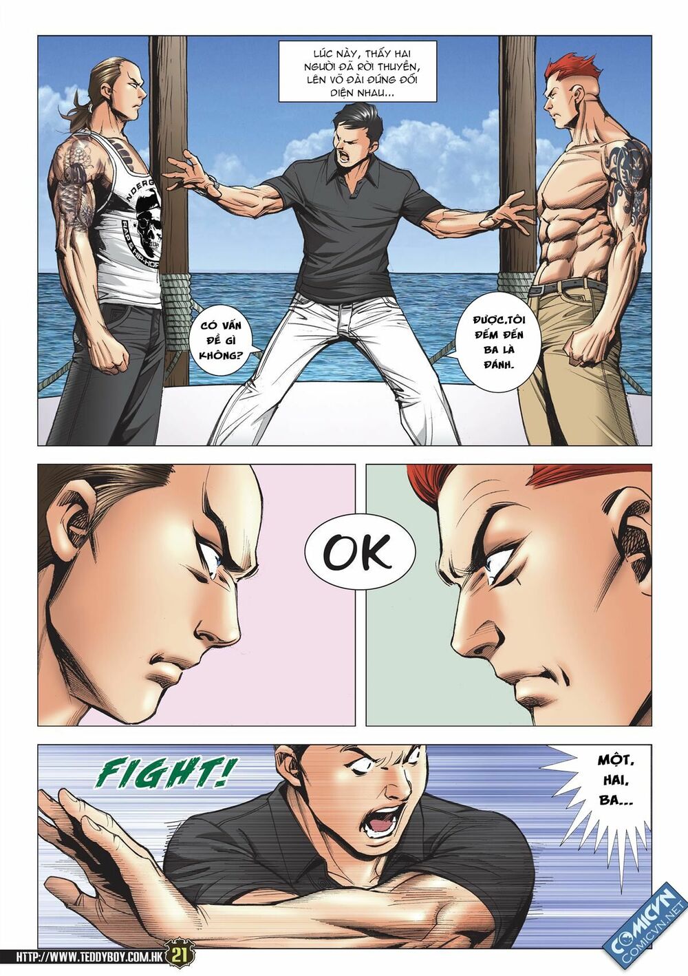 Người Trong Giang Hồ: Chapter 2139: Hà Tiểu Hải vs Địch Văn