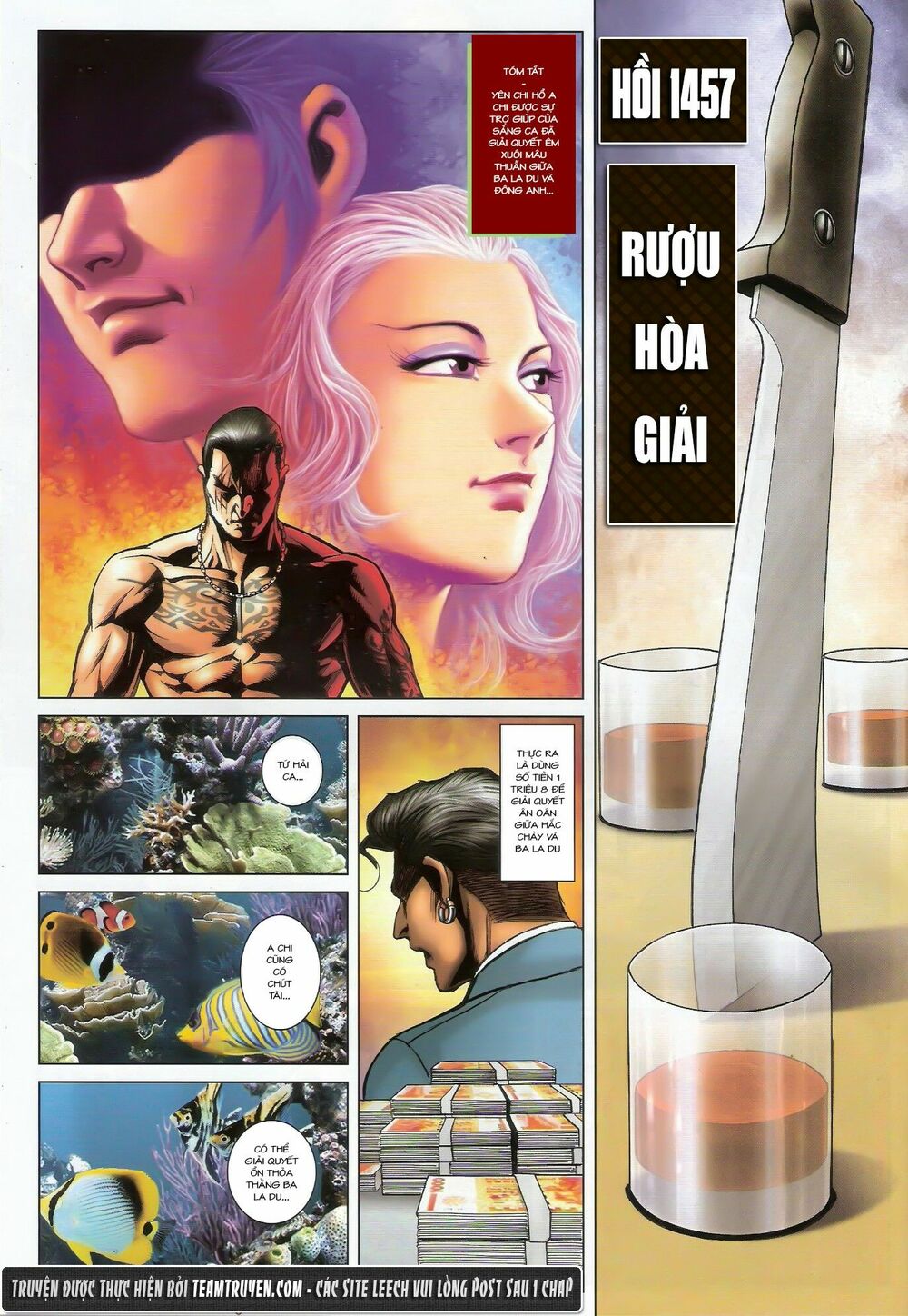 Người Trong Giang Hồ: Chapter 1457: Rượu Hòa Giải